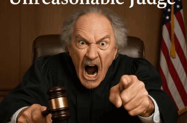 angry judge