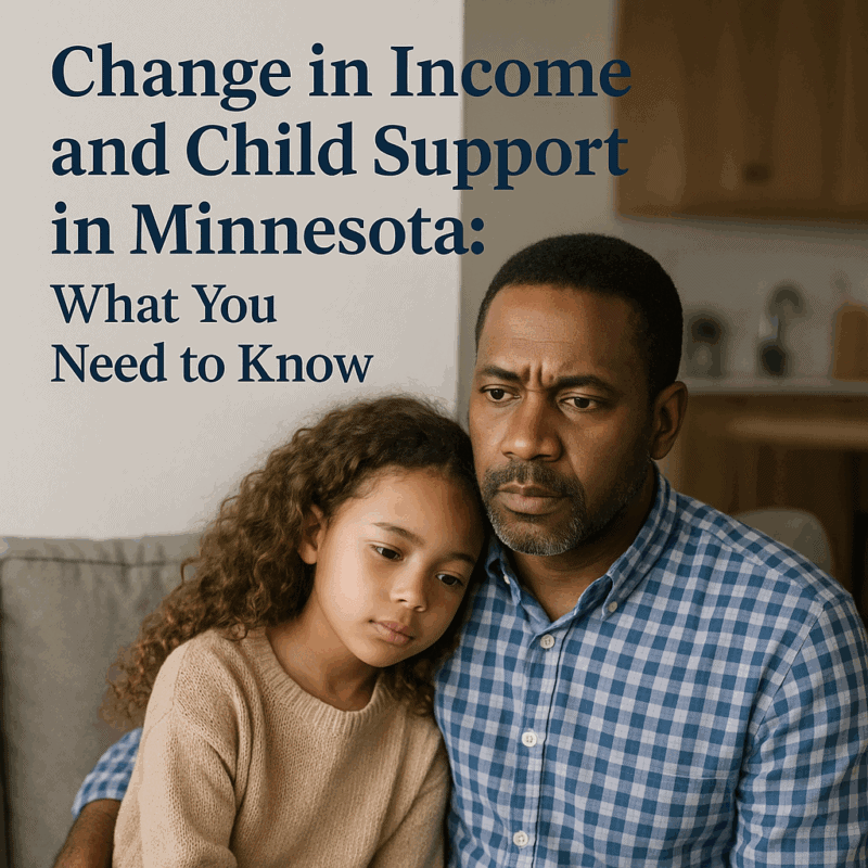 Loss of job and child support modification