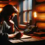 Man writing a legal blog